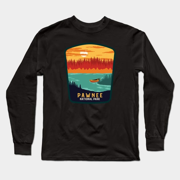 Pawnee National Park Long Sleeve T-Shirt by Priyanka Tyagi